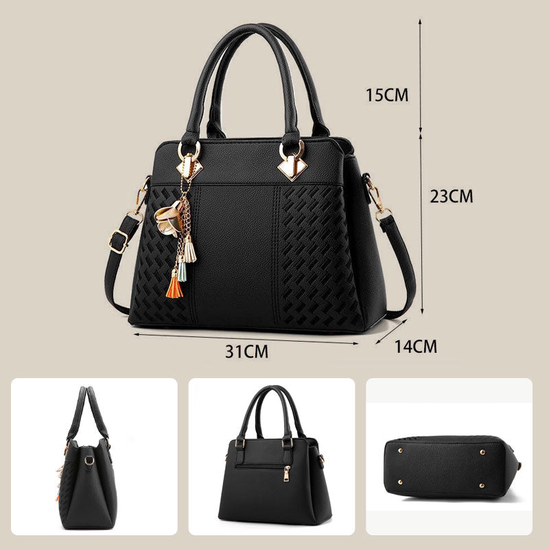 Maliben | Elegant Women's Bag With Tassel Pendant