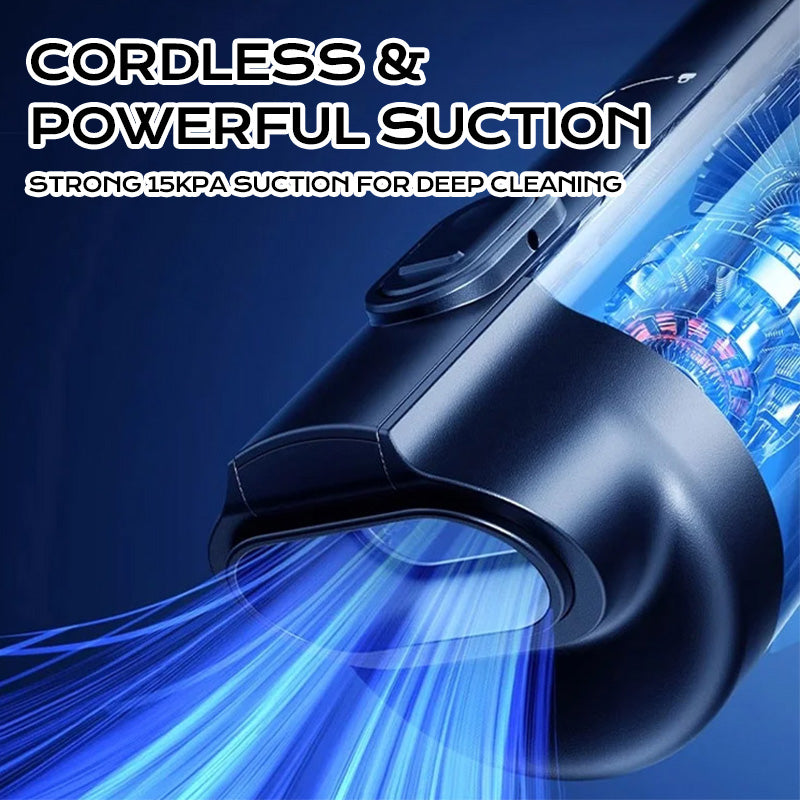 Maliben | Swiftclean Handheld Vacuum | Effortless Cleaning With 5 Versatile Accessories