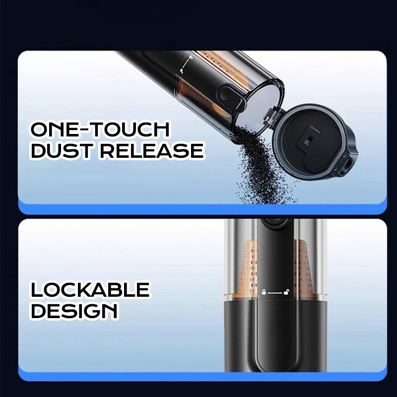 Maliben | Swiftclean Handheld Vacuum | Effortless Cleaning With 5 Versatile Accessories