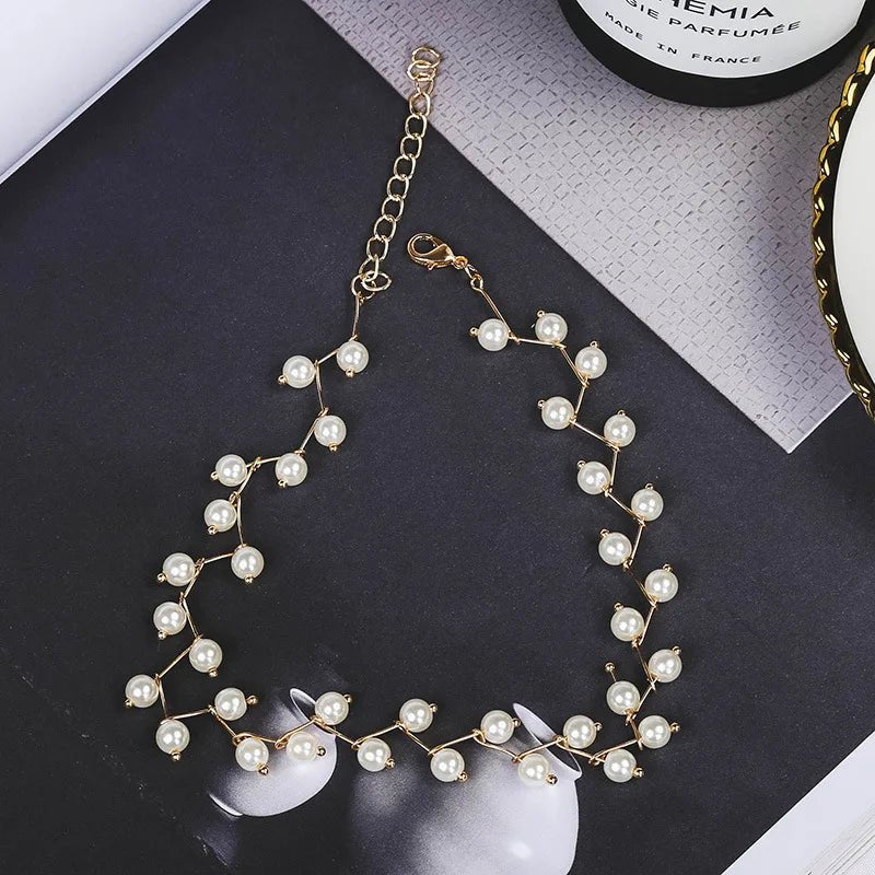 Maliben | Staggering Pearl Choker Necklace