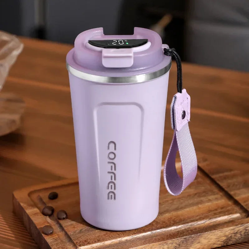 Maliben | Stainless Steel Thermo Mug With Smart Temperature Display - Tempmate