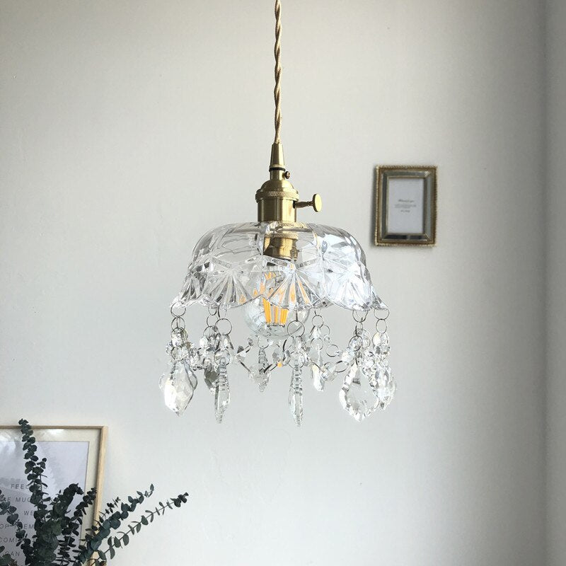 Maliben | Stylish Crystal Pendant Lamp - Elara