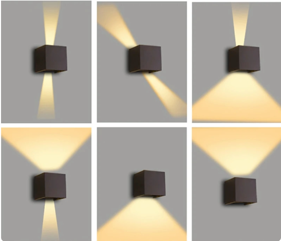 Maliben | Stylish Led Cube Wall Lamp - Lumicube
