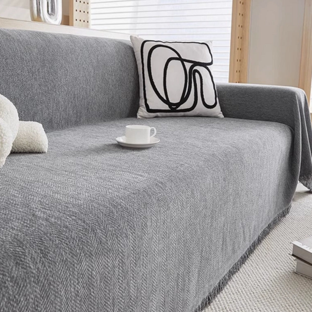 Maliben | Sofa Cover Durable Chenille Fabric Protection