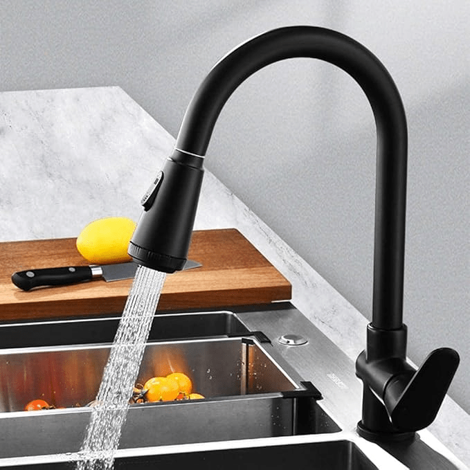Maliben | Swiftflow – Modern Pull-Out Kitchen Faucet With Touch Sensor