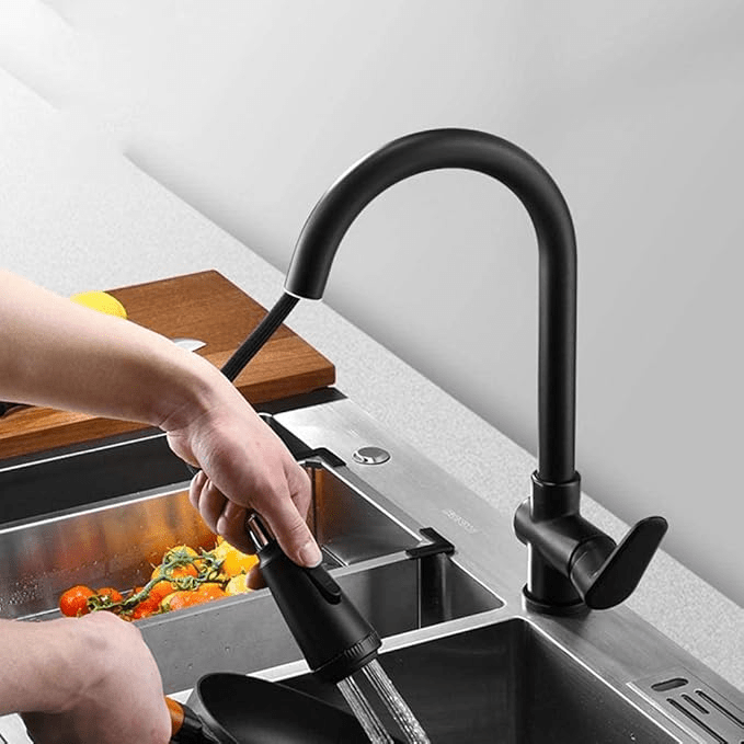 Maliben | Swiftflow – Modern Pull-Out Kitchen Faucet With Touch Sensor