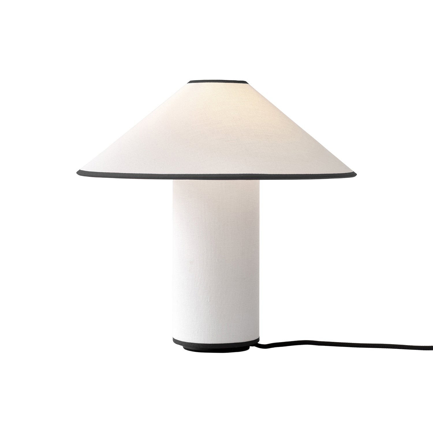 Maliben | Table Lamp With Fabric Shade – Lunara