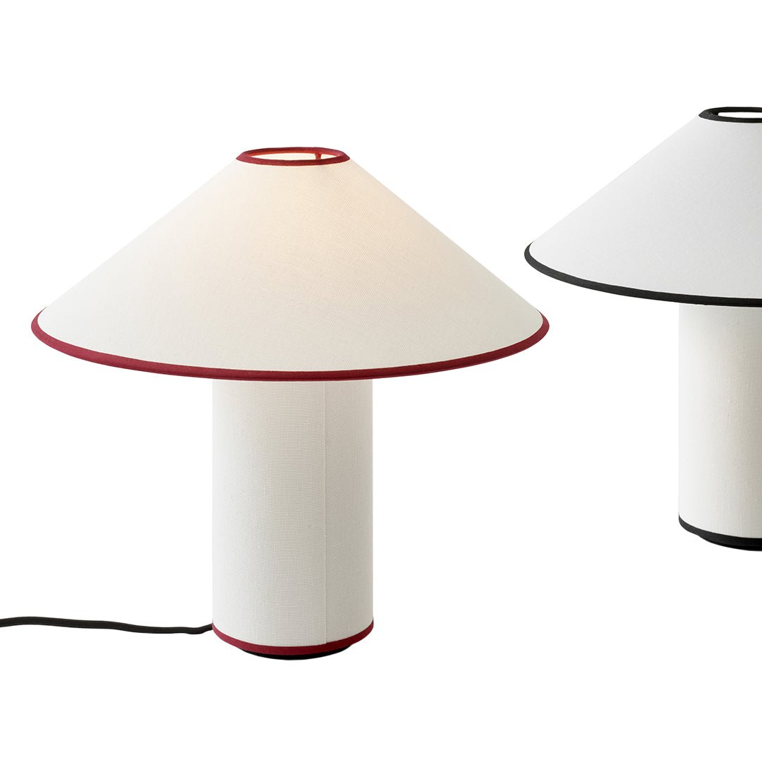 Maliben | Table Lamp With Fabric Shade – Lunara
