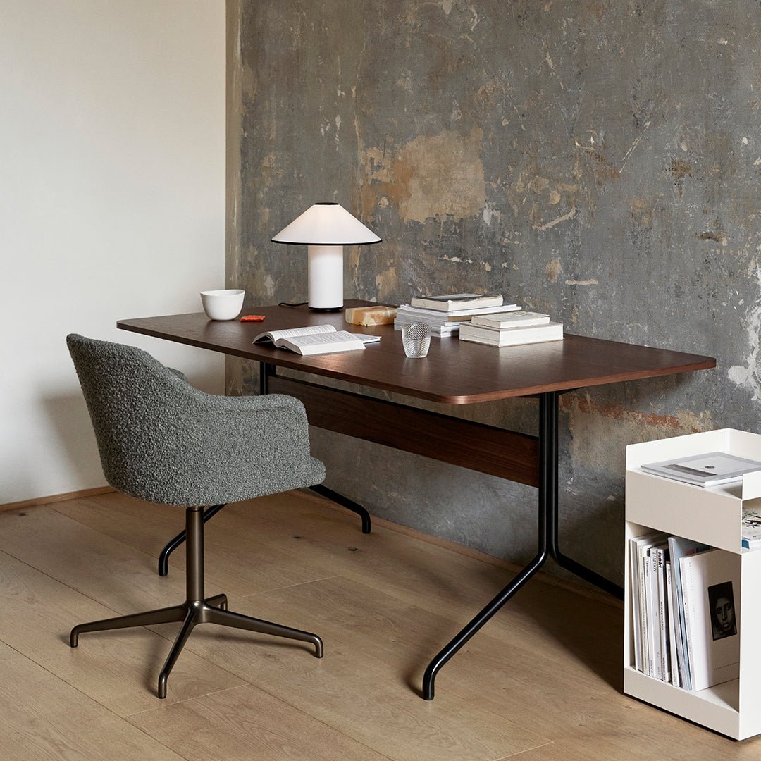 Maliben | Table Lamp With Fabric Shade – Lunara