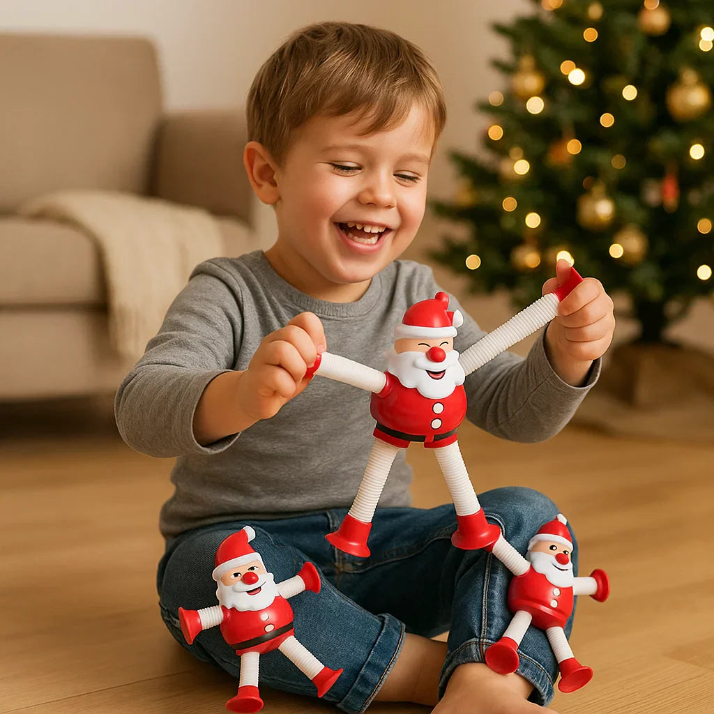 Maliben | Christmas Sensory Suction Cup Baby Toy Figures