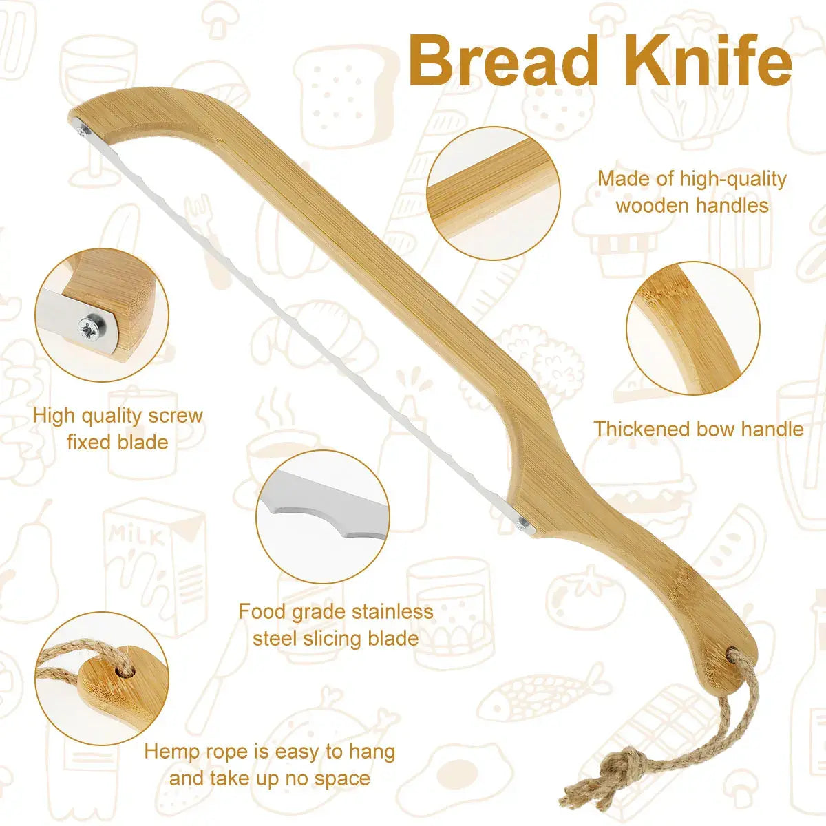 Maliben | The Ultimate Bread Knife For Perfect Slicing - Breadmaster