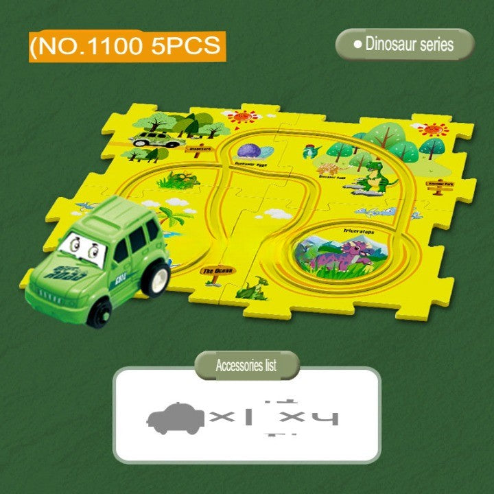 Maliben | Automatic Track Diy Electric Rail Racer