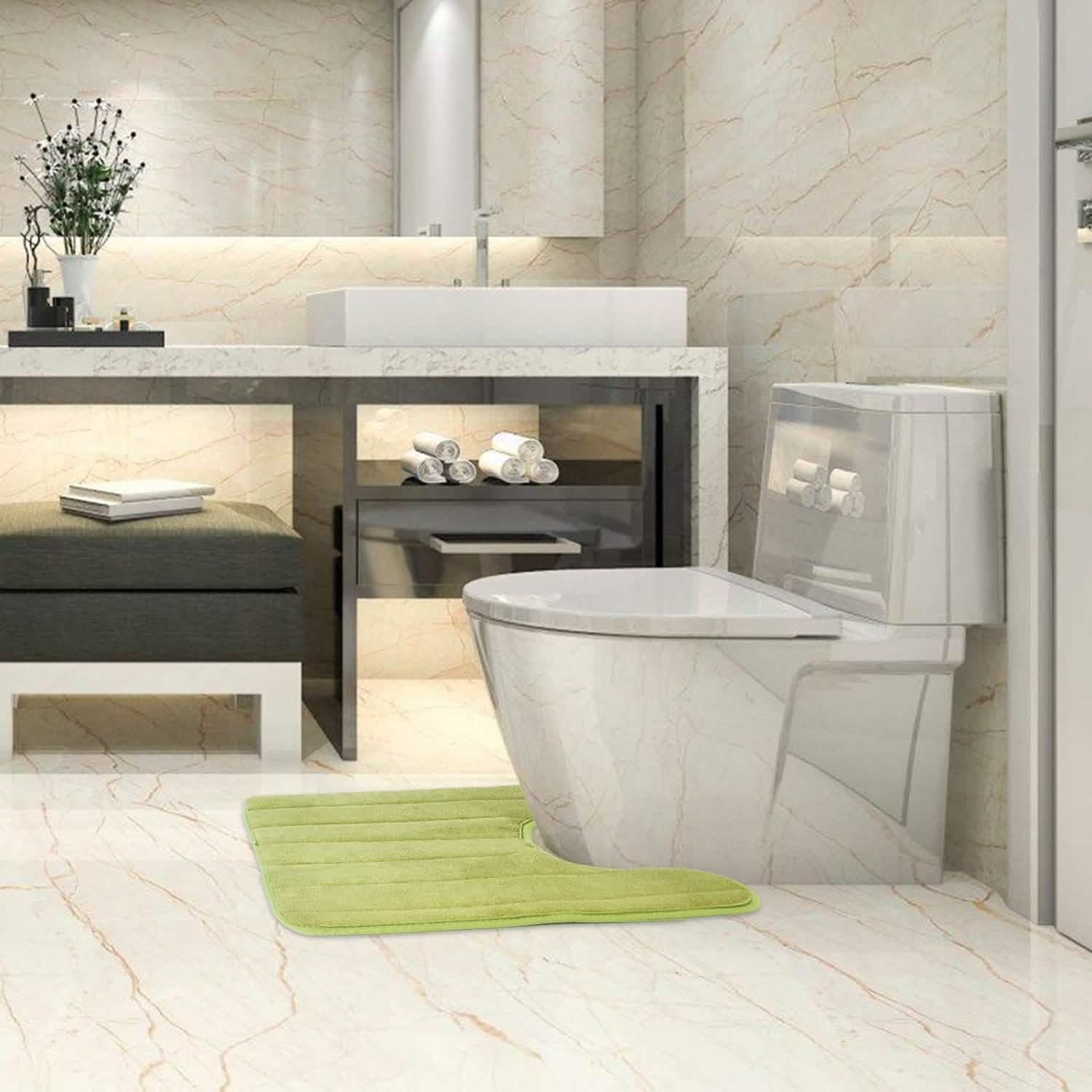 Maliben | U-Shaped Non-Slip Toilet Mat