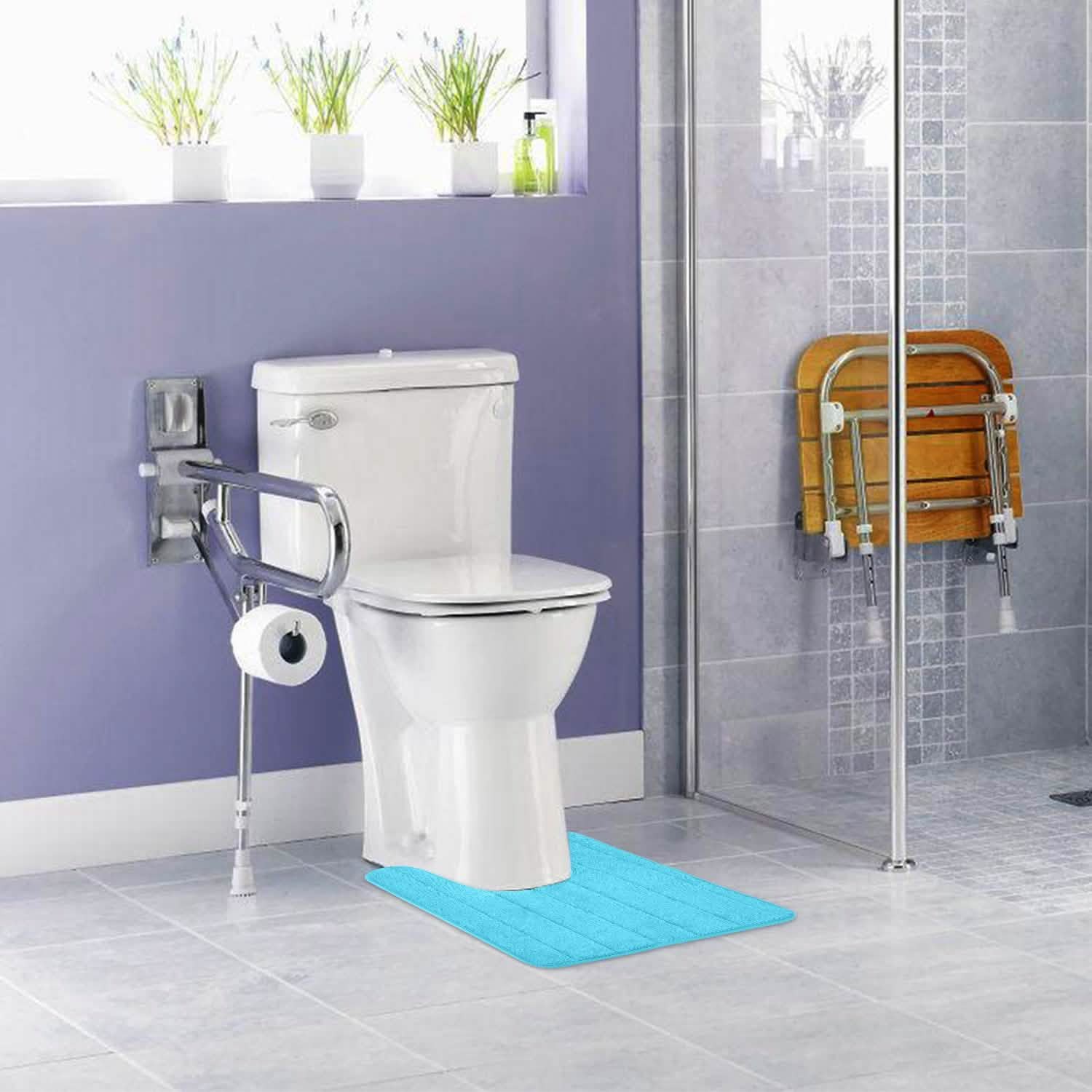 Maliben | U-Shaped Non-Slip Toilet Mat