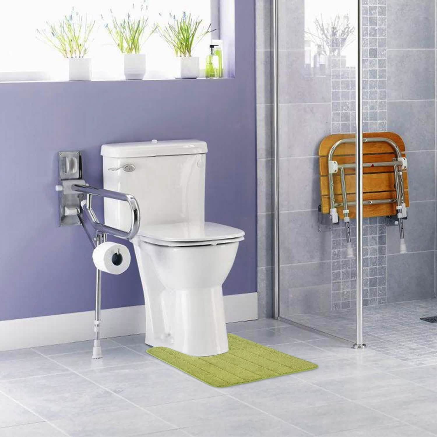 Maliben | U-Shaped Non-Slip Toilet Mat