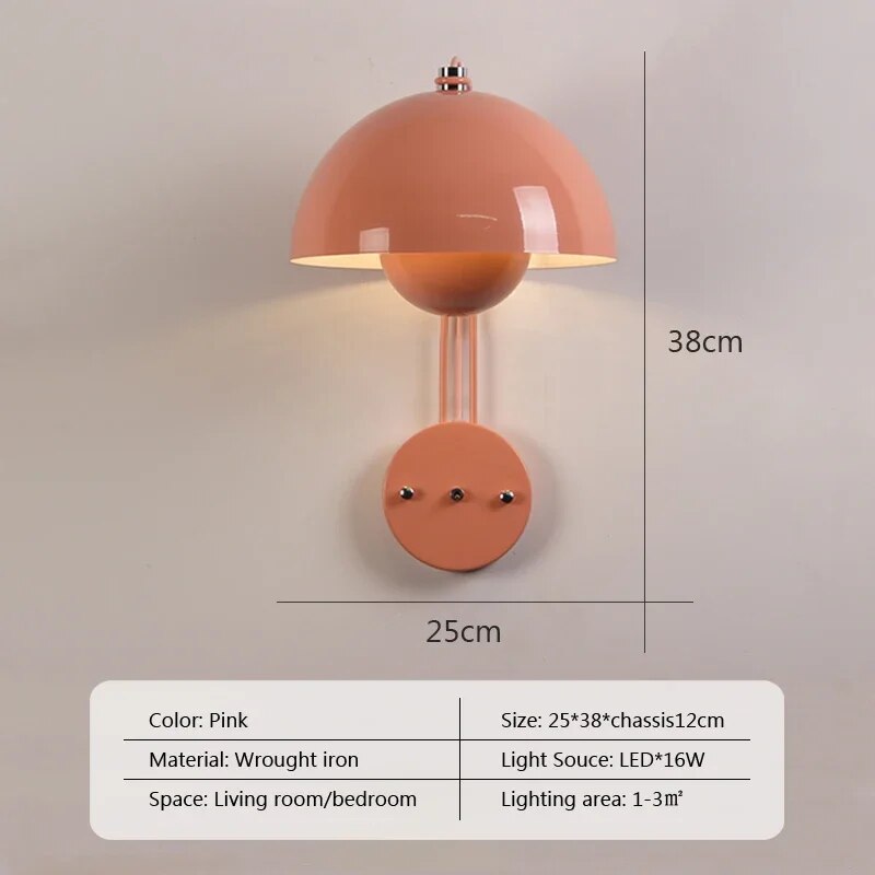 Maliben | Shroomlite Wall Lamp - Creative Lighting For Modern Interior