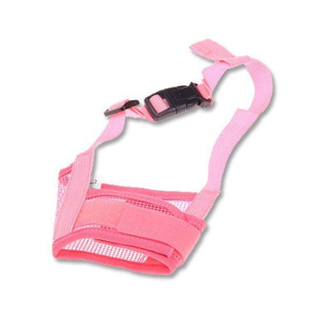 Maliben | Pet Dog Adjustable Mask Bark Bite Mesh Mouth Muzzle Grooming Anti Stop Chewing