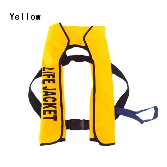 Maliben | Swimming Life Vest Fishing Jacket 5 Sec Automatic Inflatable Survival