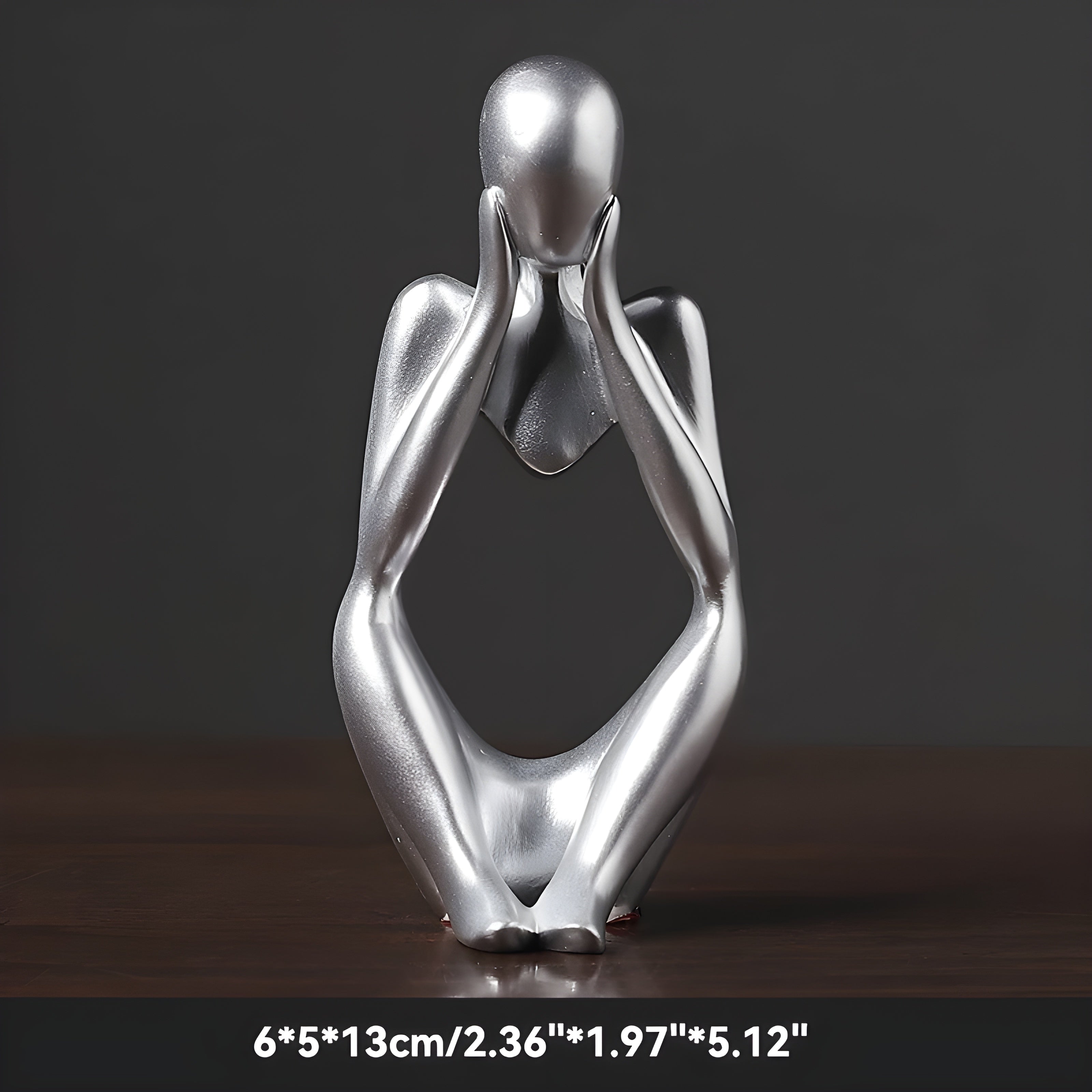 Maliben | Abstract Thinker Sculpture Home Decor