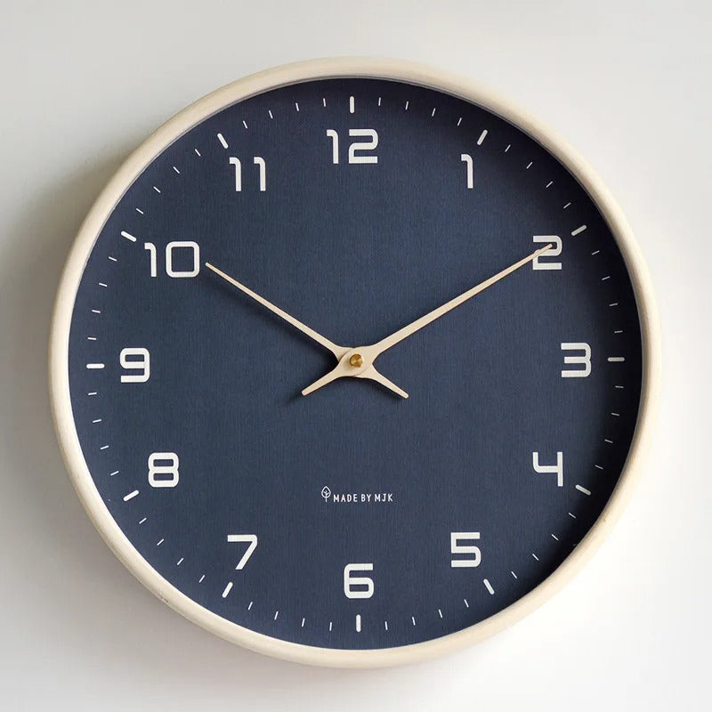 Maliben | Minimalistic Wall Clock | Metal & Resin