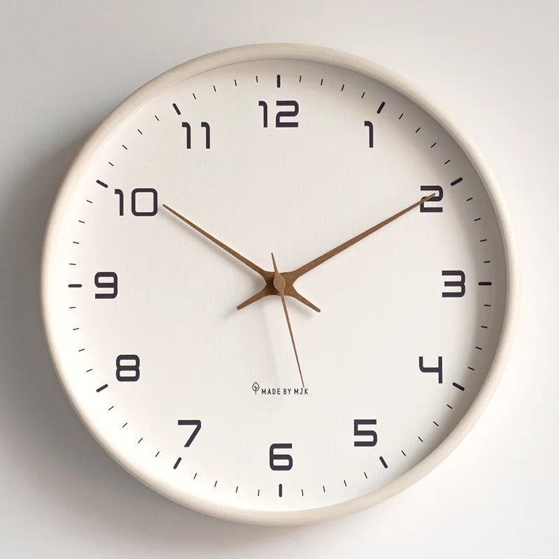 Maliben | Minimalistic Wall Clock | Metal & Resin