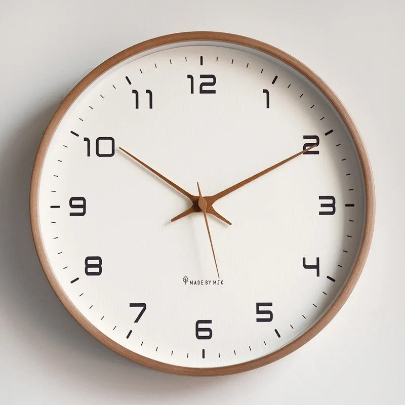 Maliben | Minimalistic Wall Clock | Metal & Resin