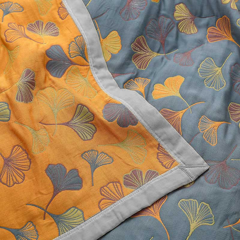 Maliben | Luxurious Duvet With Elegant Leaf Pattern – Premium Cotton