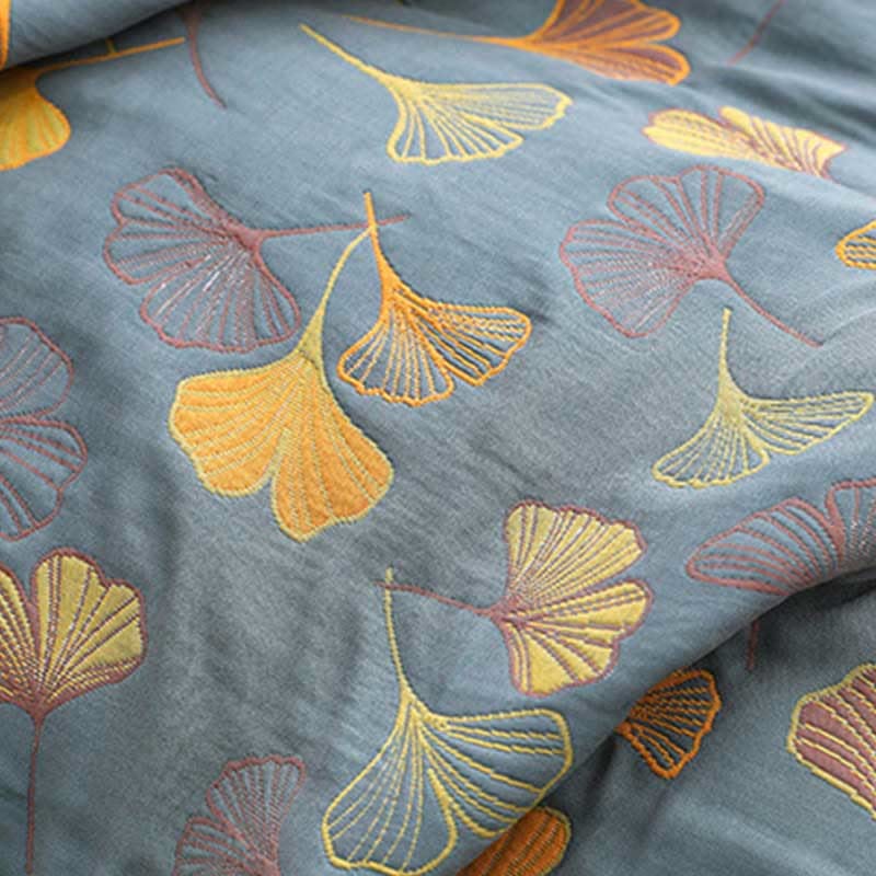 Maliben | Luxurious Duvet With Elegant Leaf Pattern – Premium Cotton