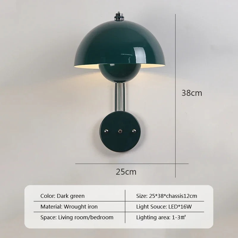 Maliben | Shroomlite Wall Lamp - Creative Lighting For Modern Interior