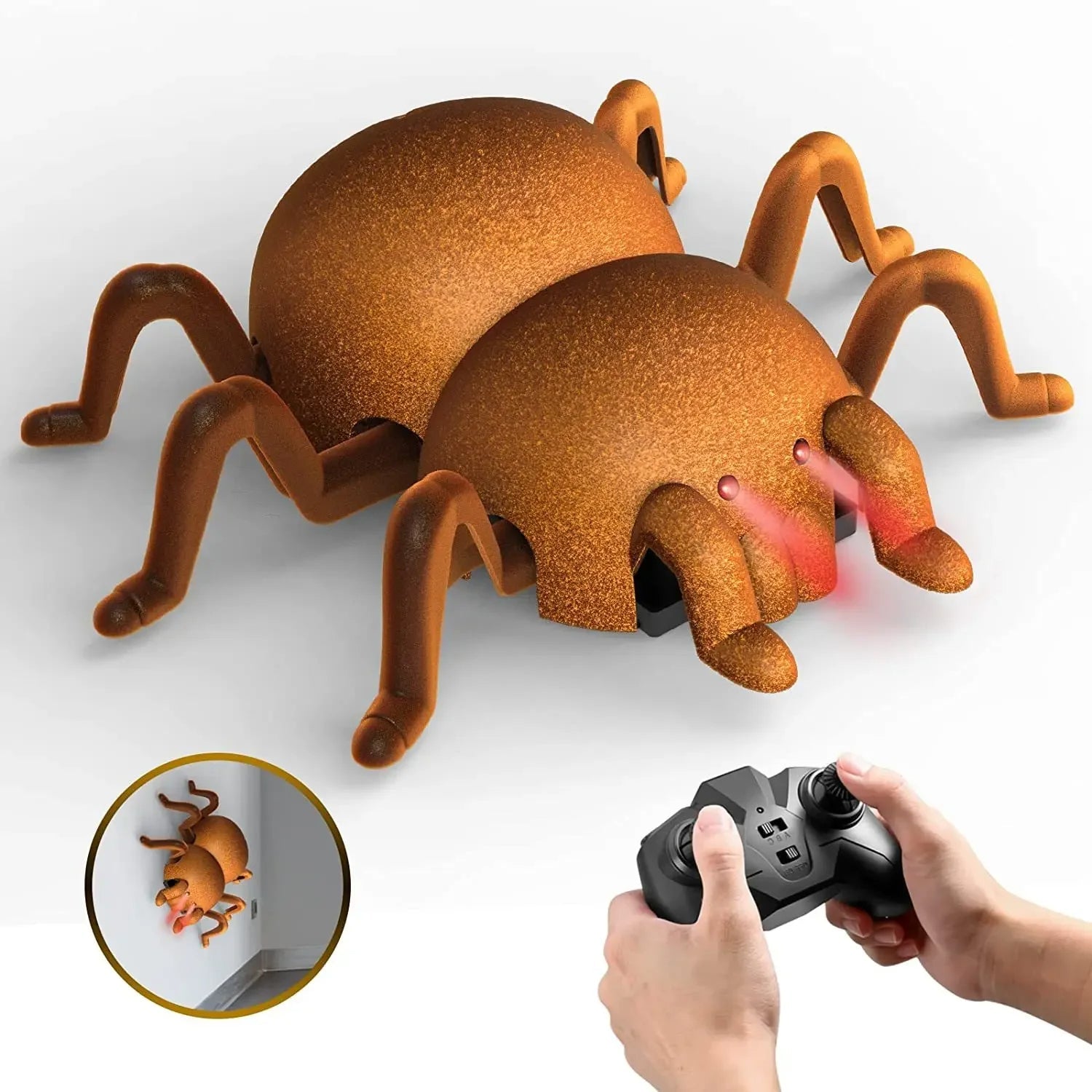 Maliben | Creepycrawler | The Ultimate Scare Reaction - Wall-Climbing Rc Spider For Exciting Pranks!