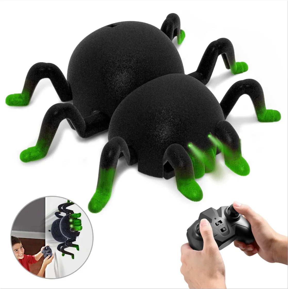 Maliben | Creepycrawler | The Ultimate Scare Reaction - Wall-Climbing Rc Spider For Exciting Pranks!