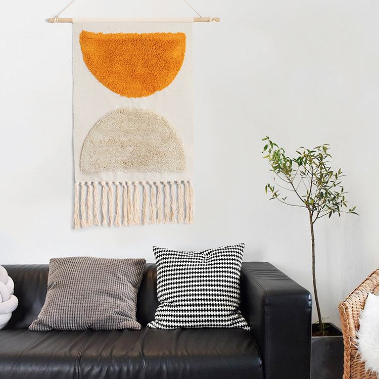 Maliben Geometric Macramé Wall Tapestry — Bohemian Wall Decor