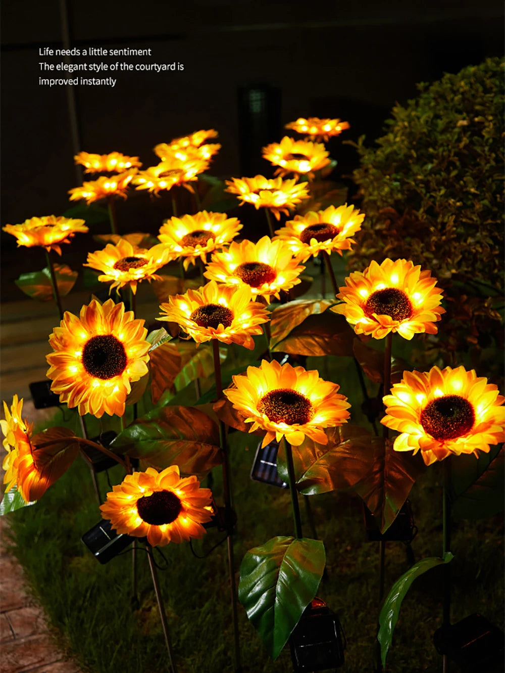 Maliben | Waterproof Solar Energy Sunflower Lamp - Solarbloom