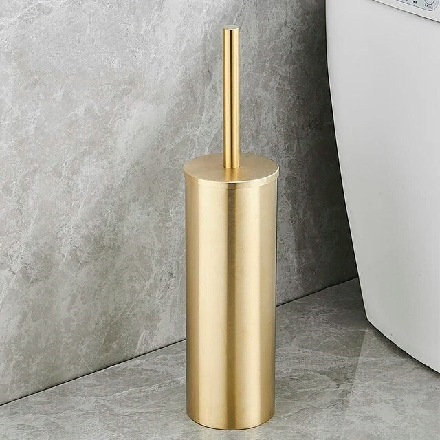 Maliben | Luxury Gold Toilet Brush Holder - For Elegant Bathrooms
