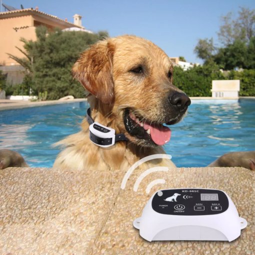 Maliben Wireless Dog Fence Collar System — Waterproof, Rechargeable & Ideal for Home...