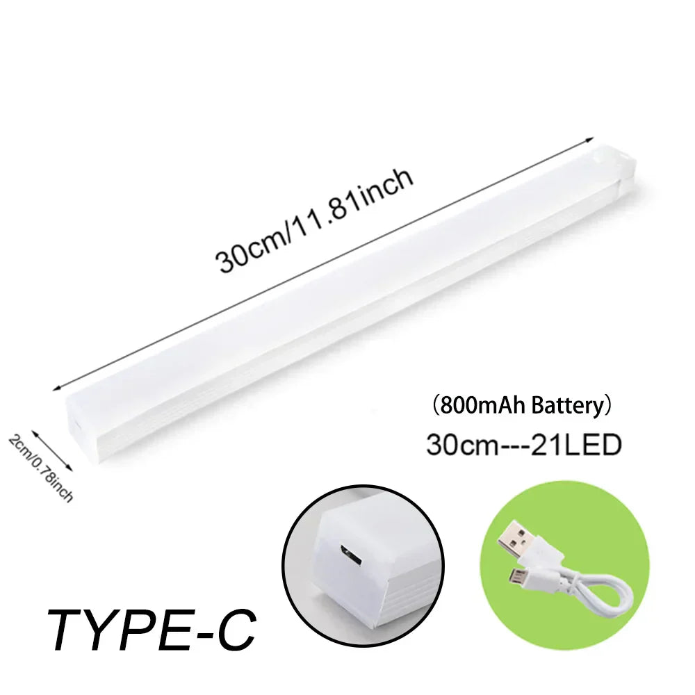 Maliben | Wireless Led Night Light With Motion Sensor And Rechargeable Battery