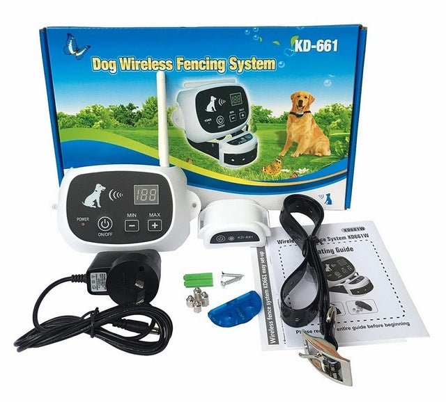 Maliben Wireless Dog Fence System – Rechargeable Waterproof Collar for Safe Boundaries
