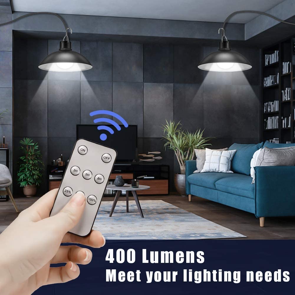 Maliben | Wireless Solar Led Lamp Set With Remote Control – Twinray