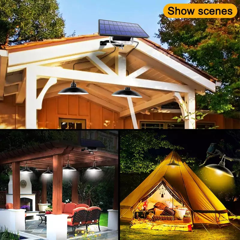 Maliben | Wireless Solar Led Lamp Set With Remote Control – Twinray