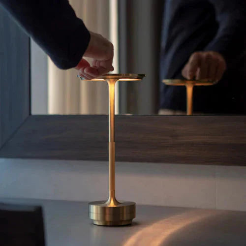 Maliben | Wireless Usb Rechargeable Design Table Lamp - Glowbeam