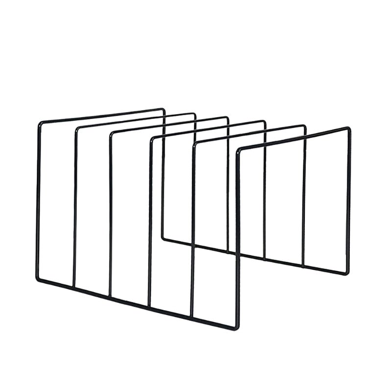 Maliben | Wrought Iron Book And Vinyl Stand