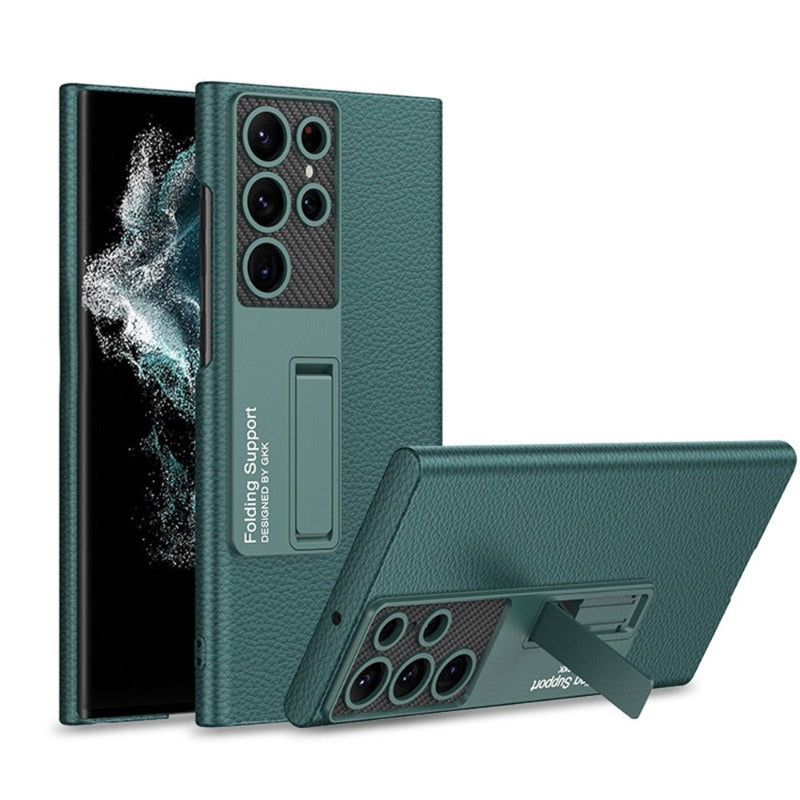 Maliben | Luxurious, Ultra-Thin Leather Phone Case, Shockproof, For Samsung Galaxy 23