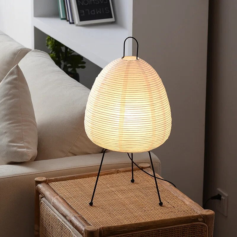Maliben | Radianthue: Refined Rice Paper Lamp For Serene Lighting