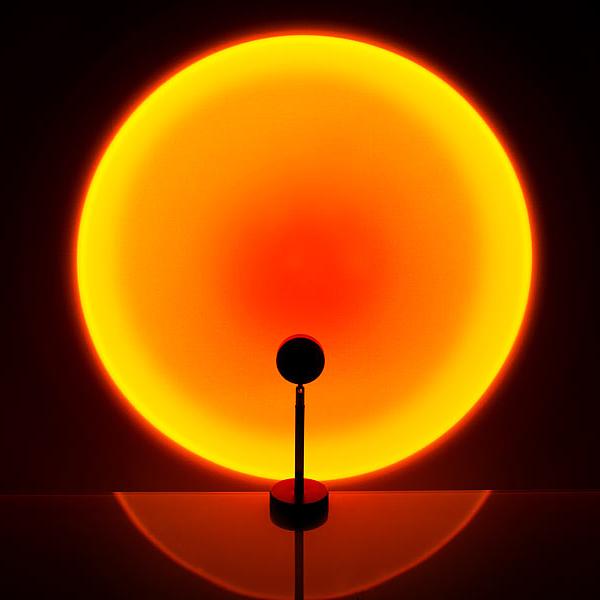 Maliben | Modern Table Lamp Sunset Lamp Warm White Design