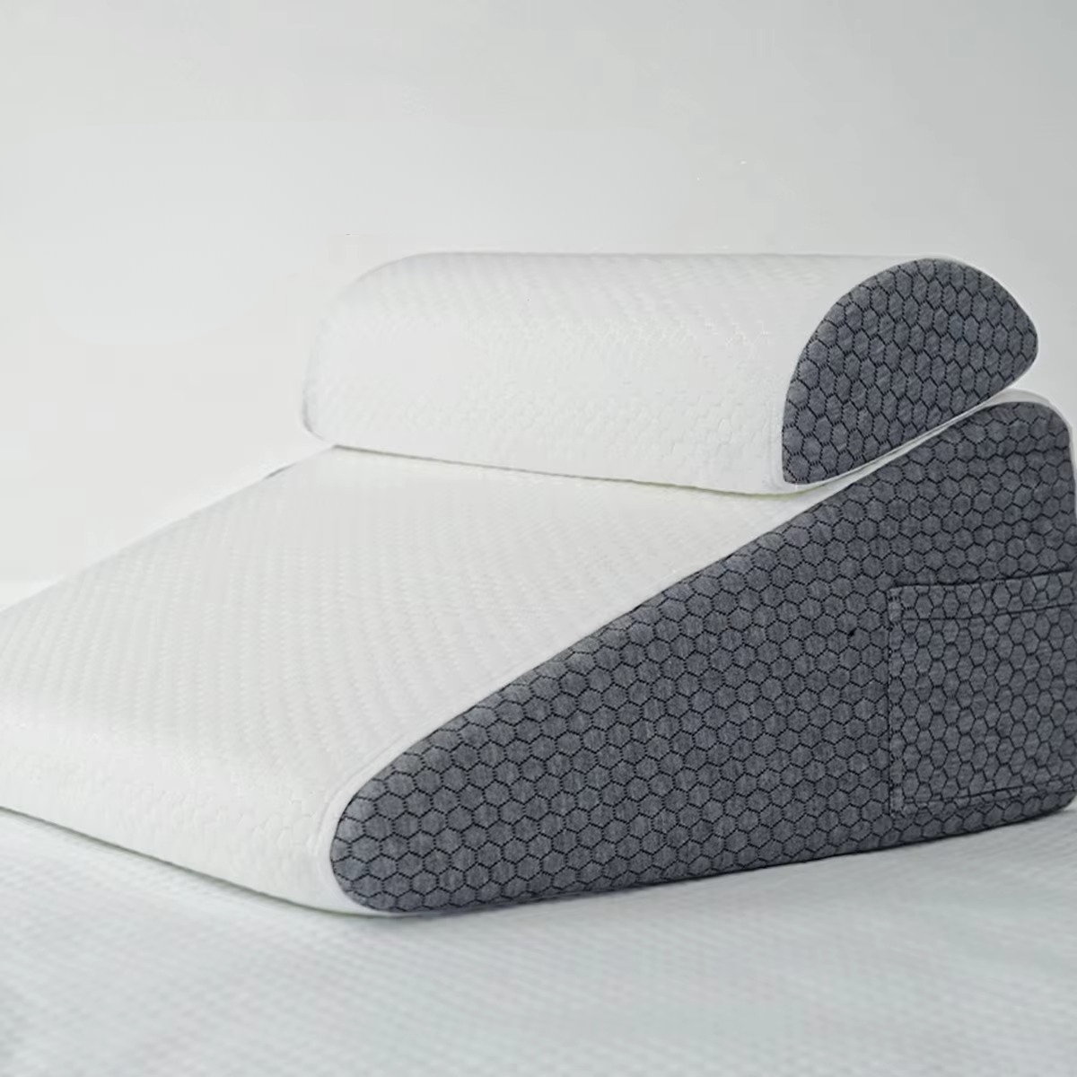 Memory foam wedge pillow