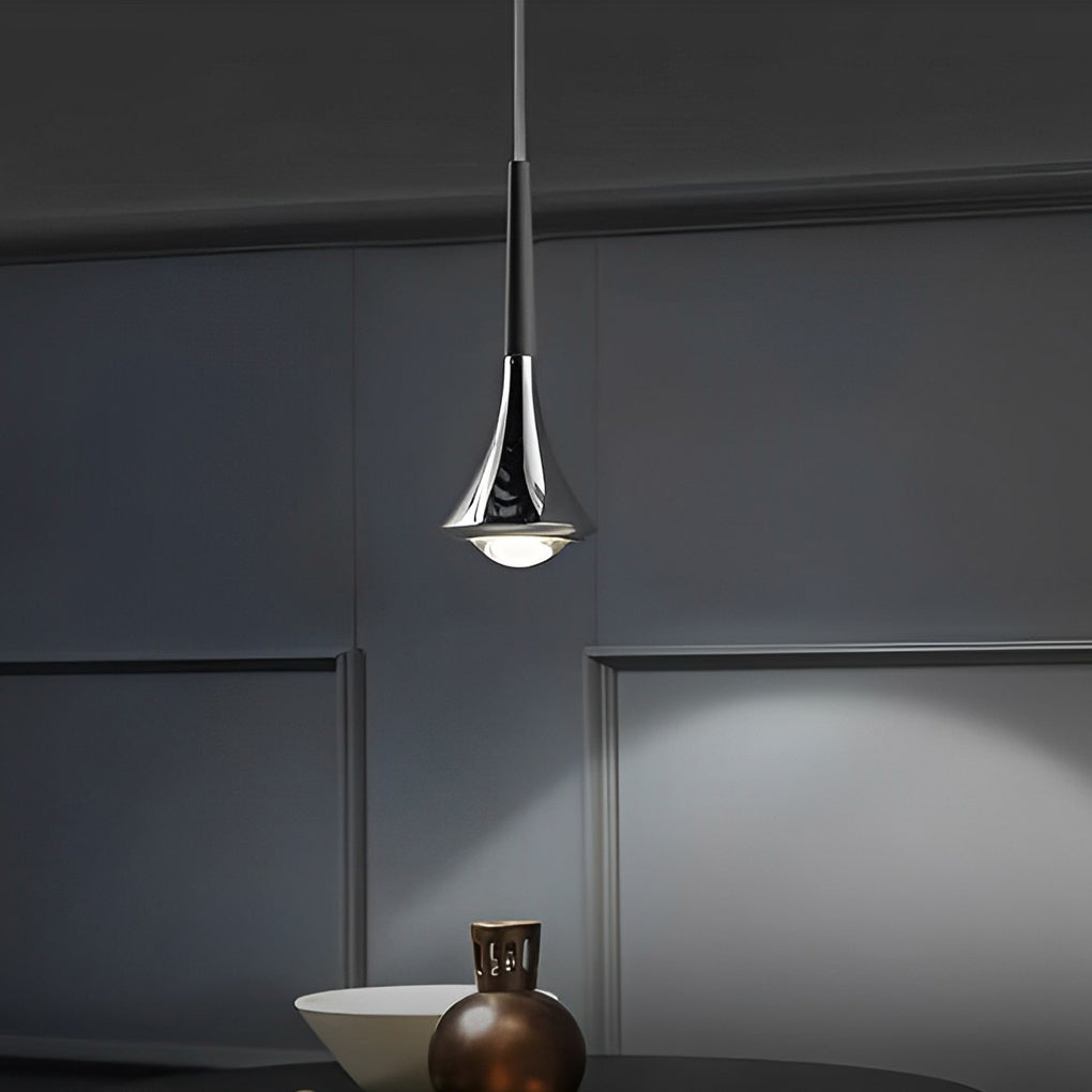 LumiDrop Nordic pendant light hanging above a dining table