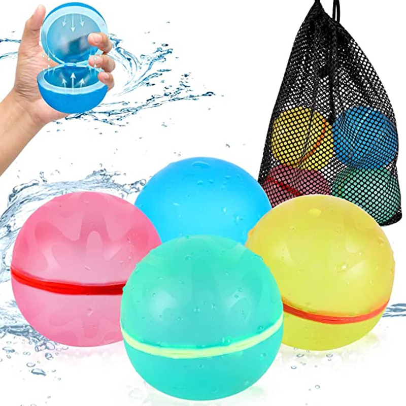 Maliben | Hydroshot | Reusable Water Balloons For Ultimate Summer Fun - Encourages Outdoor Enjoyment And Coordination