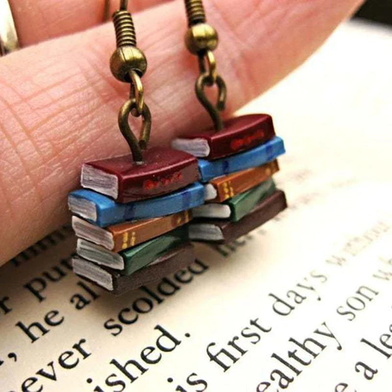 Maliben | Book Stack Earrings