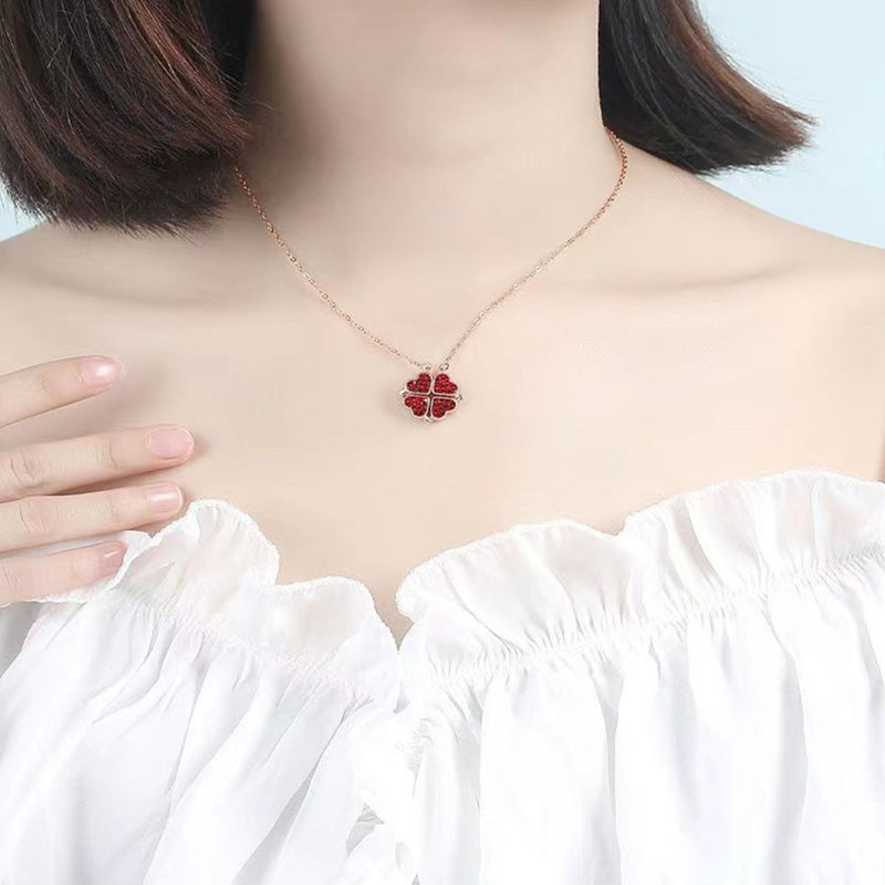 Maliben | Four-Leaf Clover Necklace For Women