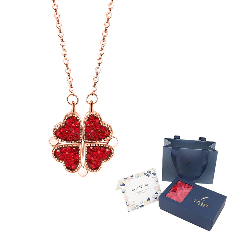 Maliben | Four-Leaf Clover Necklace For Women